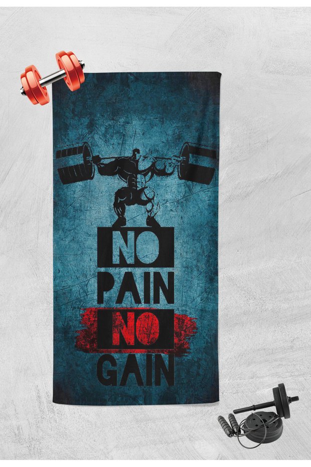 Digital Printed Sports Athlete Fitness Towel 50x100 Cm 100% Cotton