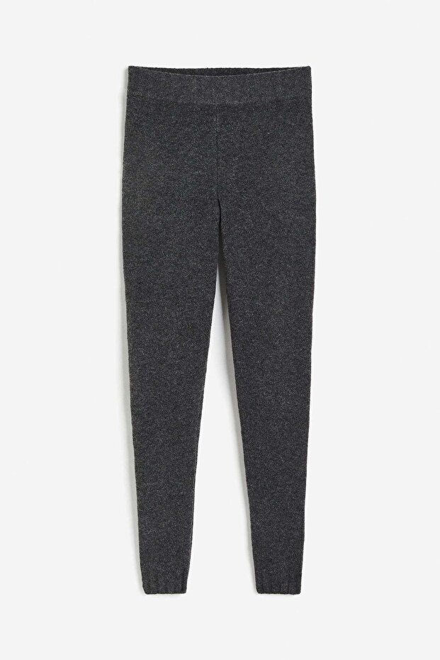 Fine-knit leggings