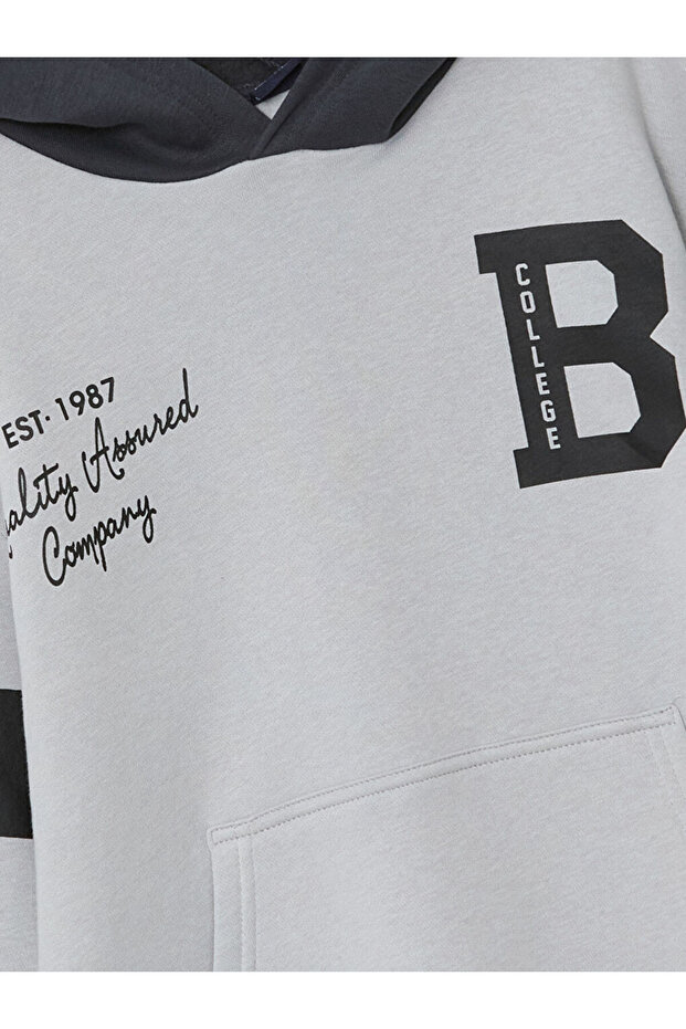 LCW Kids Kapüşonlu Erkek Çocuk Kalın Eşofman Takım - 3