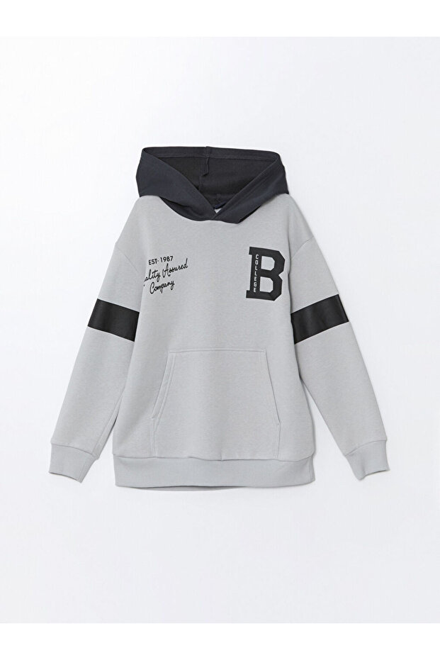 LCW Kids Kapüşonlu Erkek Çocuk Kalın Eşofman Takım - 2