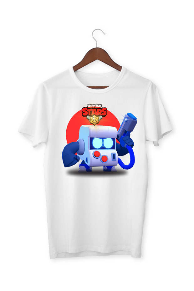 Brawl Stars 8-Bit (Default) T-Shirt Brawl Stars Moe Kids/Adult T-Shirt