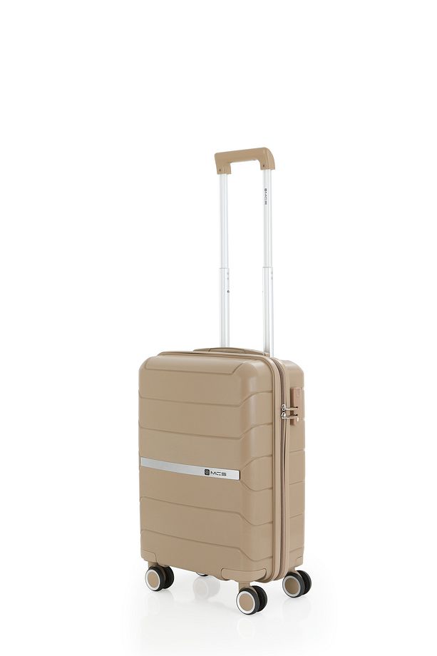 Kabin Boy Polipropilen Valiz Şampanya 55 CM V366 - 2