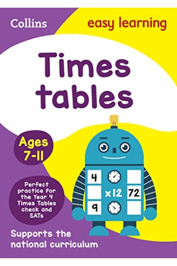 Times Tables Ages 7-11: New Edition (Collins Easy Learning KS2)