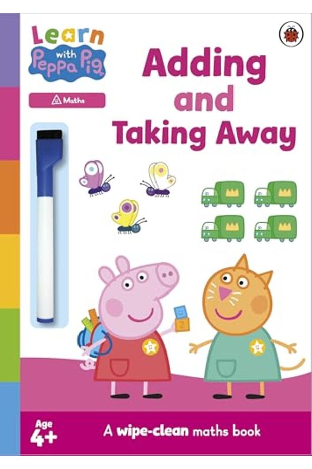 Learn With Peppa: Adding And Taking Away Wipe-Clean Activity Book