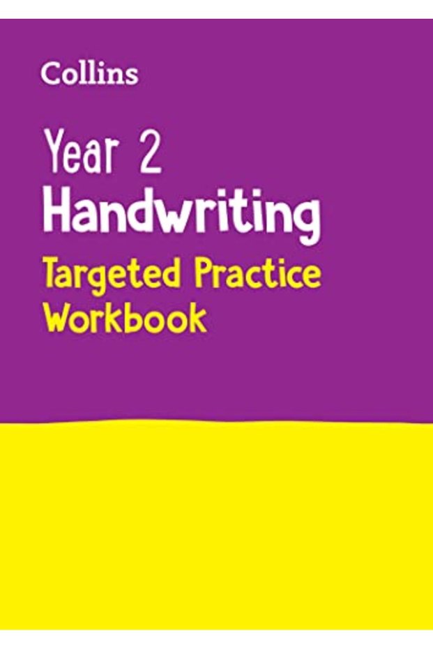 كتاب تمارين الكتابة اليدوية للعام الثاني مثالي للاستخدام في المنزل Collins Ks1 Practice