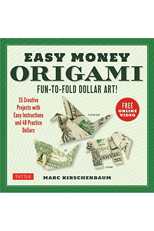 Easy Money Origami Kit Funtofold Dollar Art Online Video Demos