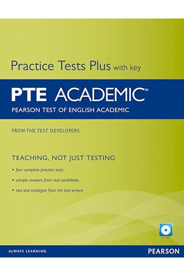 Pearson Test Of English Academic Practice Tests Plus And Cdrom With Key Pack