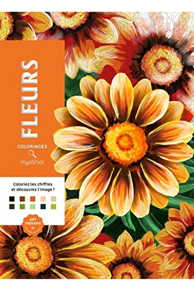 Coloriages Mystères Fleurs
