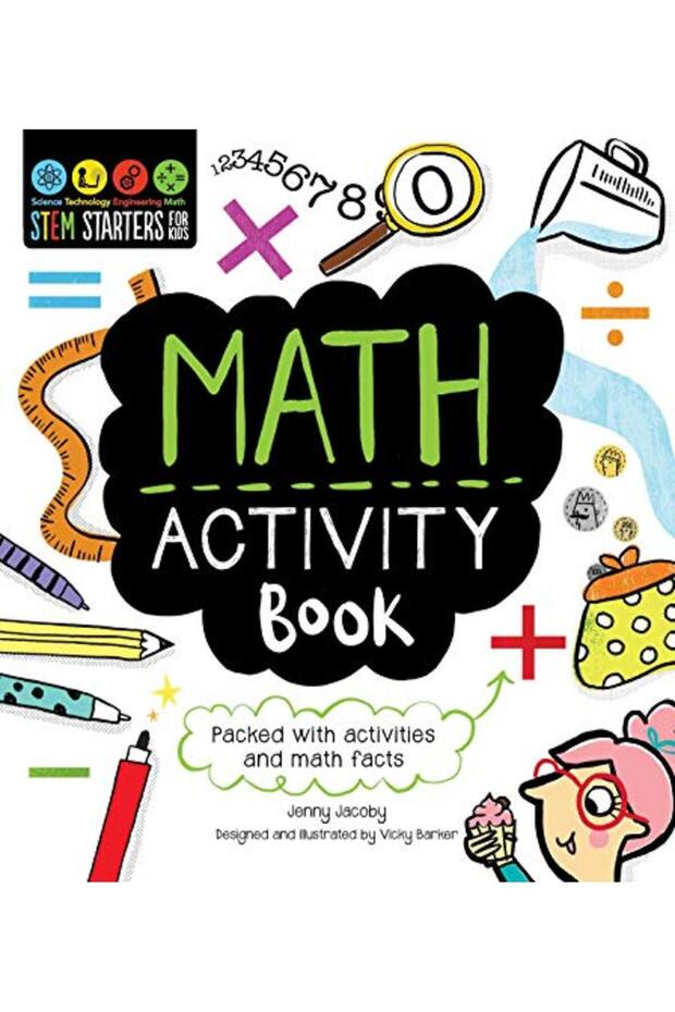 Stem Starters For Kids Math Activity Book Packed With Activities And Math Facts