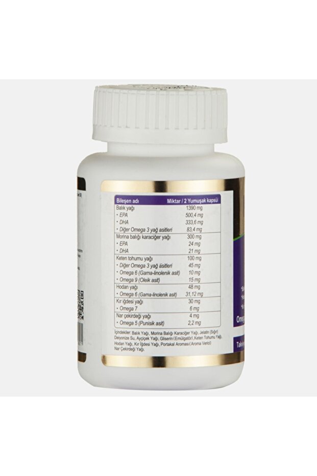 Omega 60'lı 3-5-6-7-9-11 (morina Balığı Karaciğer Yağı) - 2