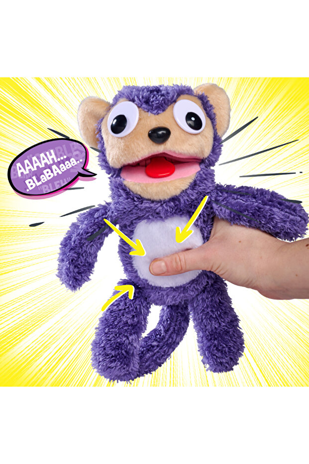 ScreamerZ Sesli Peluş Çılgın Maymun - 4