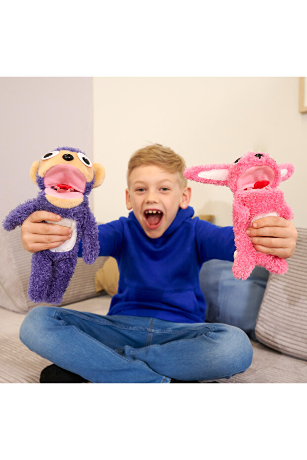 ScreamerZ Sesli Peluş Çılgın Maymun - 6