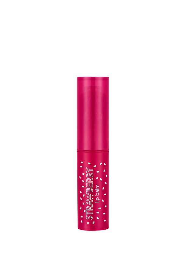 Shea ve Kakao Yağı İçeren Stik Renkli Dudak Nemlendiricisi - Lip Balm -003 STRAWBERRY-8690604555383 - 3