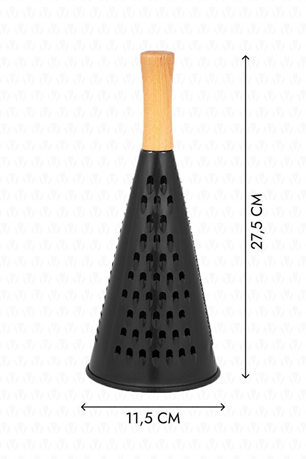 Nicoya 3 Yönlü Paslanmaz Çelik Rende Siyah - 2