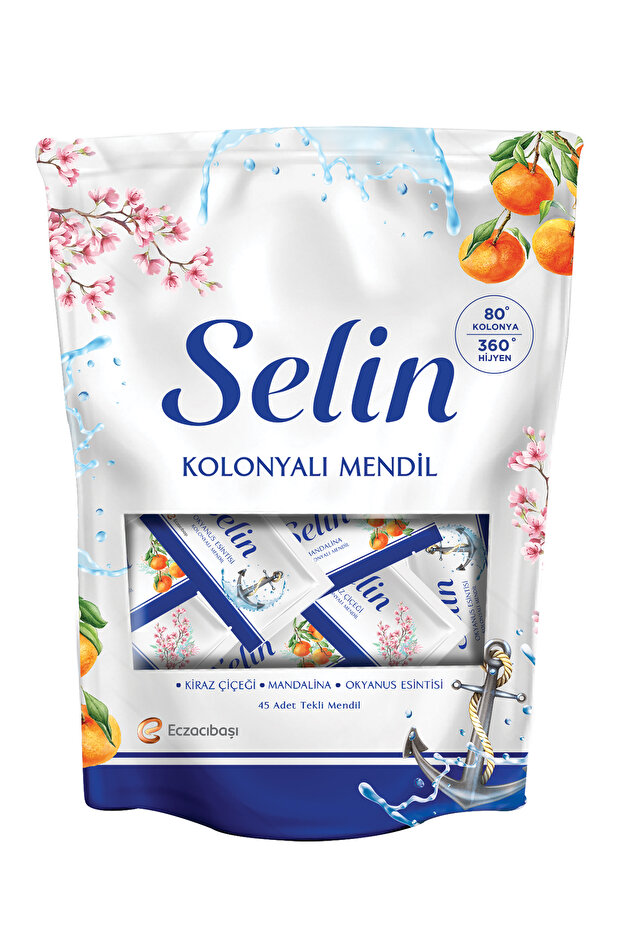 Kolonyalı Mendil - 45 Adet - 1