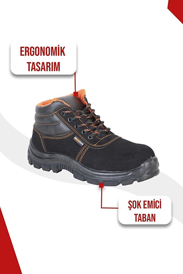 Çelik Burunlu İş Botu - 6