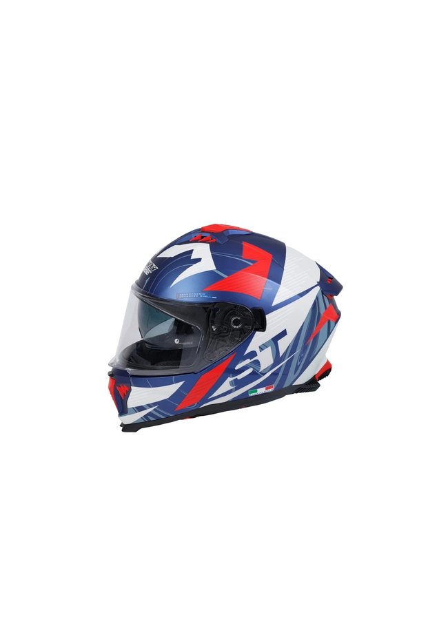 865 FULL FACE ST BLUE RED Medium
