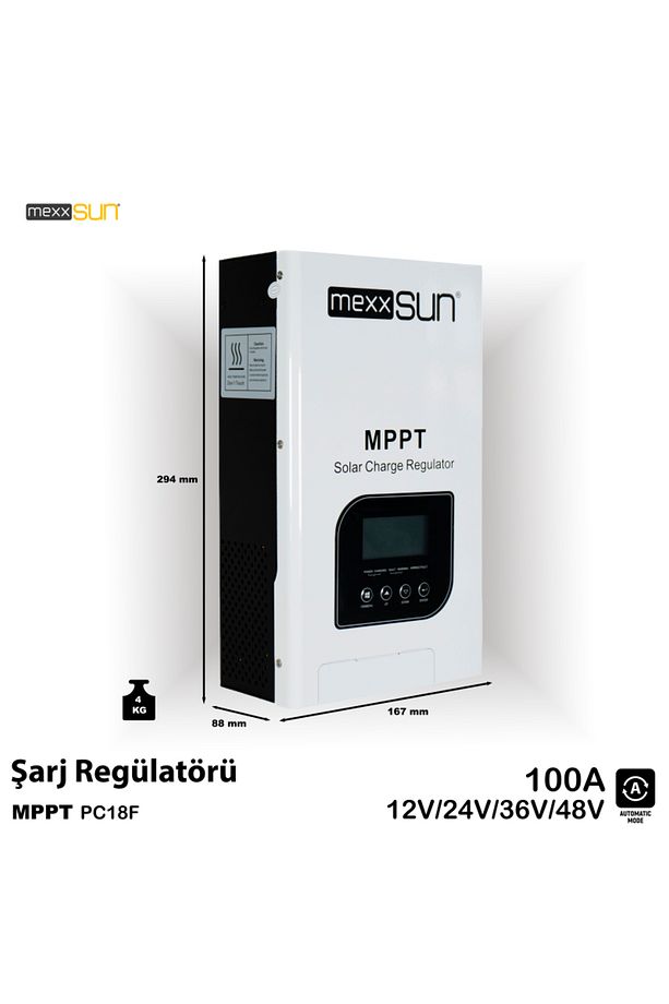 (PC18F) 100a 12/24/48v Mppt Şarj Regülatörü - 2