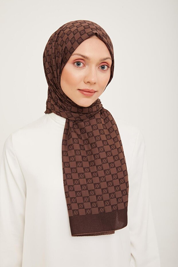 Ultra Light Trend Shawl - 18 - Bitter Brown 23035
