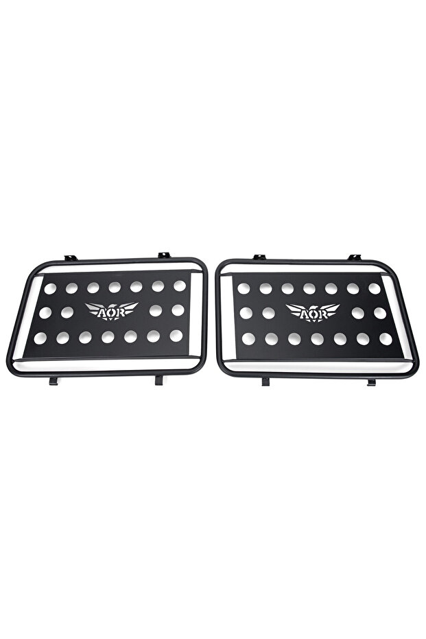 Jeep Wrangler JL 18-24 External Rear Window Organizer Cage, Pair, 4DR
