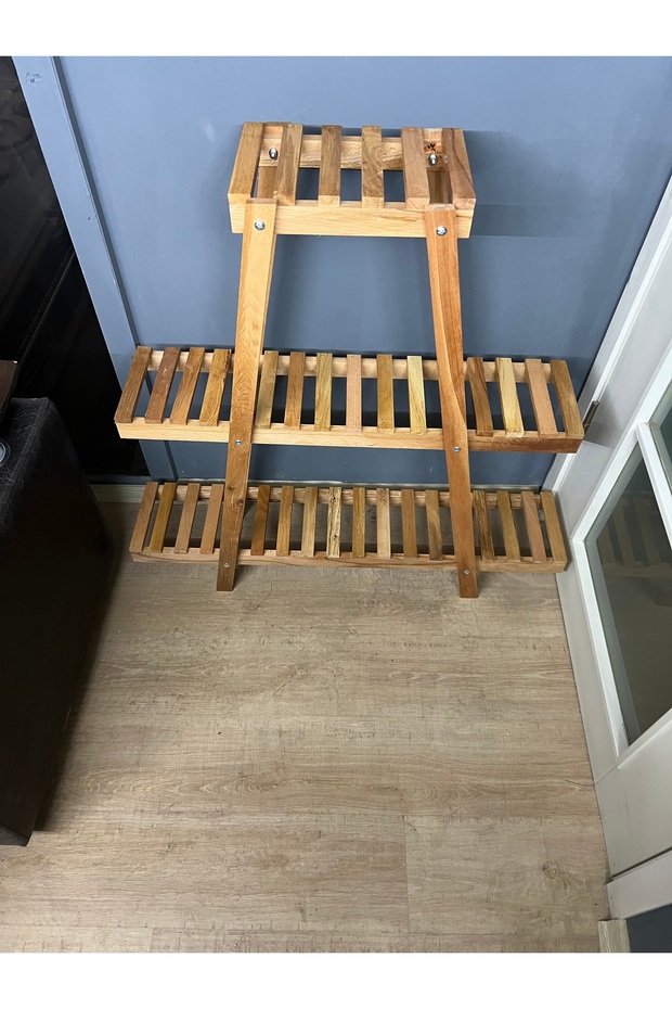 AHŞAP ÇİÇEKLİK STANDI - 6