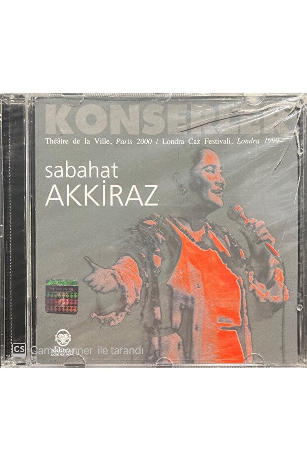 (Not Plate It Cd) Cd Sabahat Akkiraz Concerts Cd in Unopened Gelatin