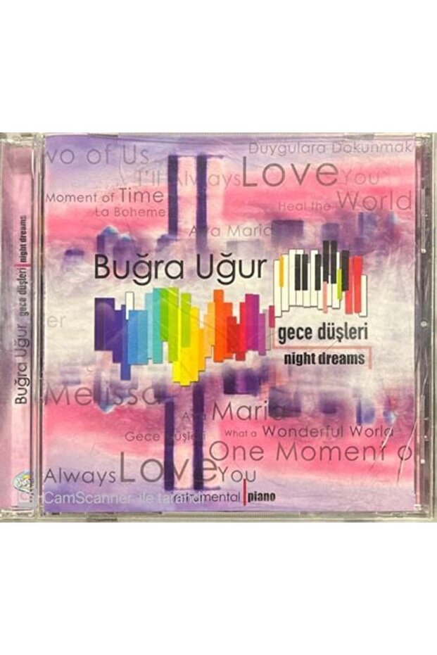 (إنه ليس قرصًا مضغوطًا، بل قرصًا مضغوطًا) Cd Buğra Uğur Night Dreams Cd