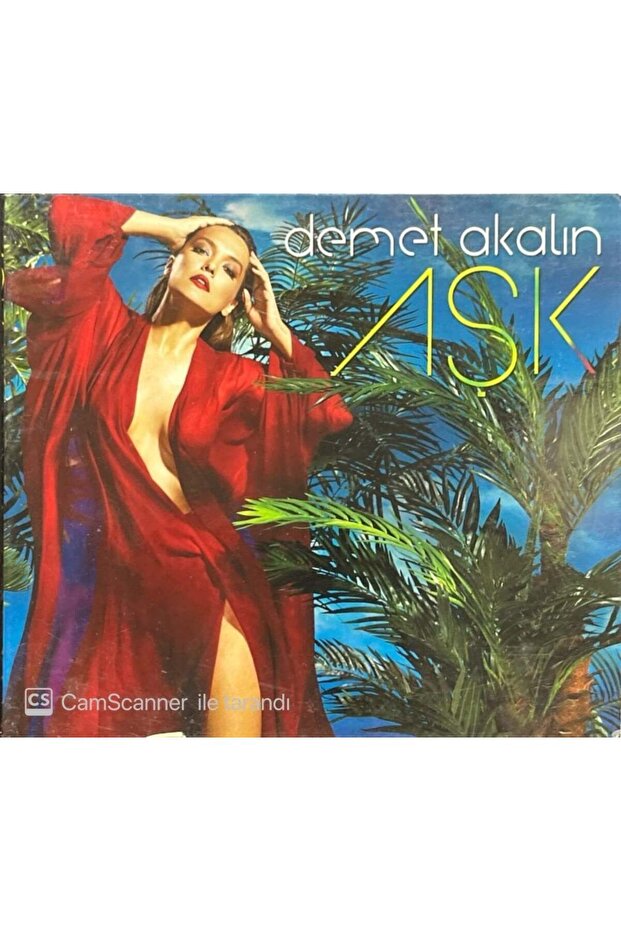 (إنه ليس قرصًا مضغوطًا، بل قرصًا مضغوطًا) Cd Demet Akalın Aşk Cd