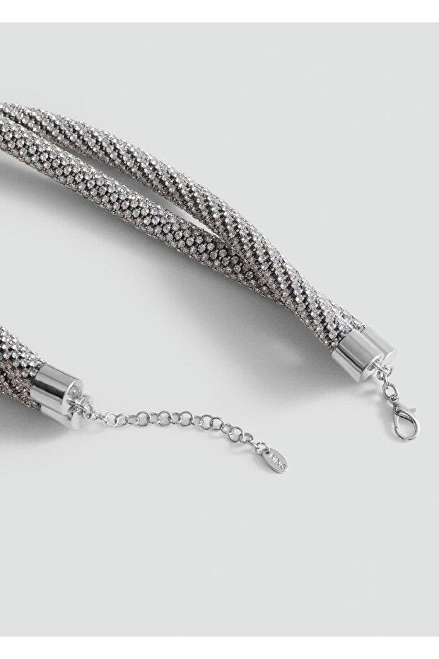 Çift kristal kolye - 1