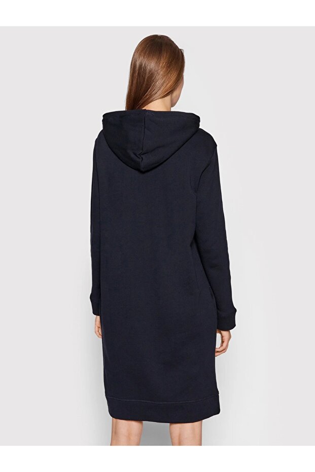 Regular Fit Cepli Günlük Elbise - 4