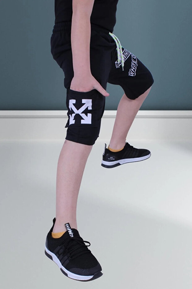 Boy X Printed Capri - 4