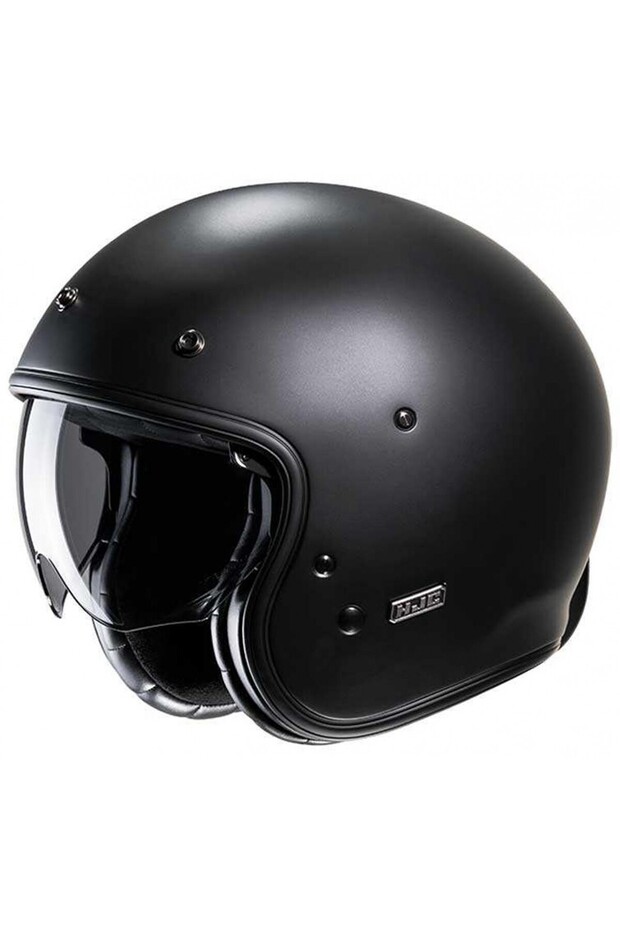 V31 KASK SEMI FLAT SİYAH - 1