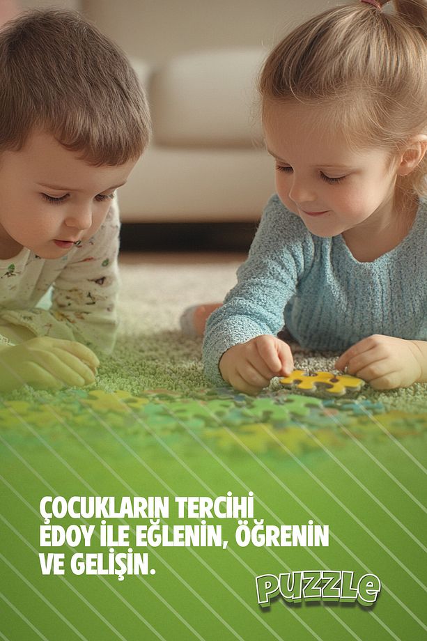Spring Çocuklar İçin En İyi Puzzle – Eğlenceli ve Eğitici 24 Parça Puzzle - 7