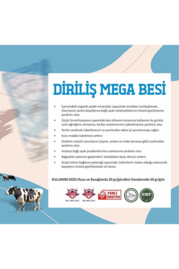 DİRİLİŞ - MEGA BESİ Yem Katkı Maddeleri - 2