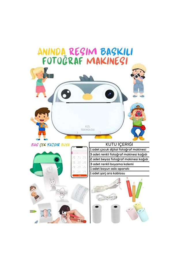 LEERFEİ MİNİ KAMERA PRİNTER - 4