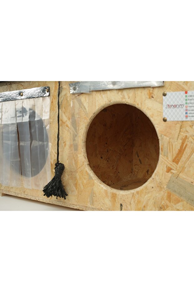 Ahşap Osb Kedi Kulübesi - 6