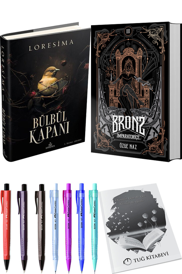 Bülbül Kapanı 1 Ciltli ve Bronz 3 İmparatoriçe Ciltli + Hediyeli