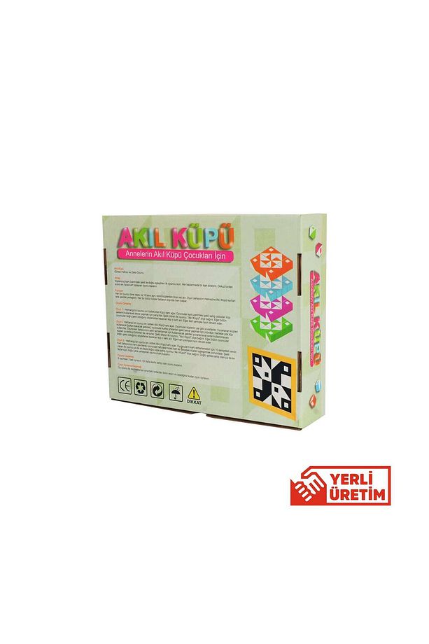 Akıl Küpü - Görsel Hafıza, Zeka Ve Akıl Küpleri ( Qbitz Q-bitz Q-smart Q Smart Küp Oyunu ) - 4