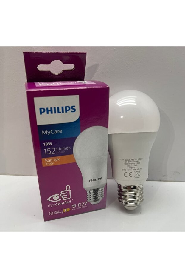 Mycare 13 W 2700K Sarı Işık E27 LED Ampul - 2