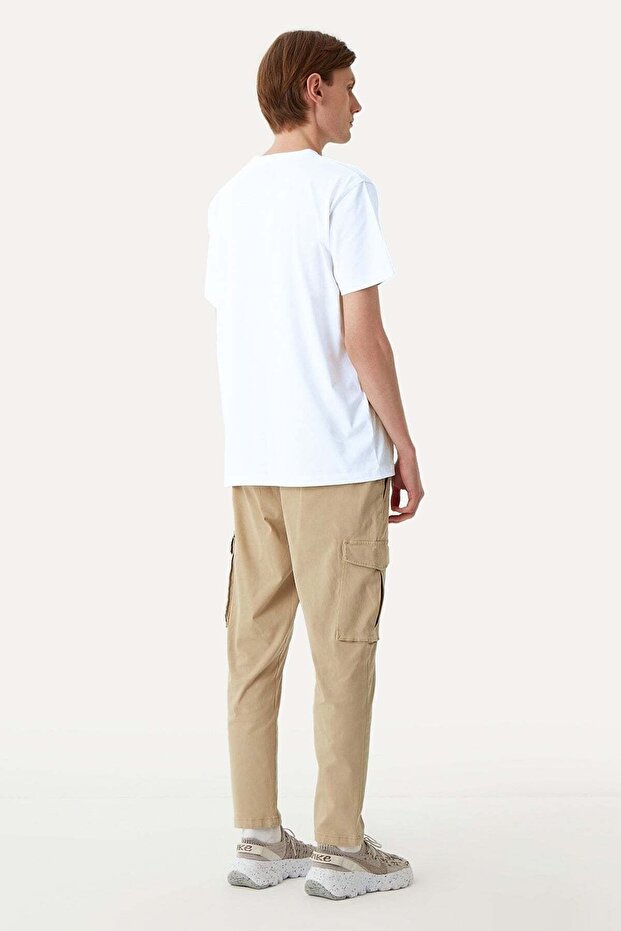 Ανδρικό μπλουζάκι Basic Lightweight - Λευκό - 3
