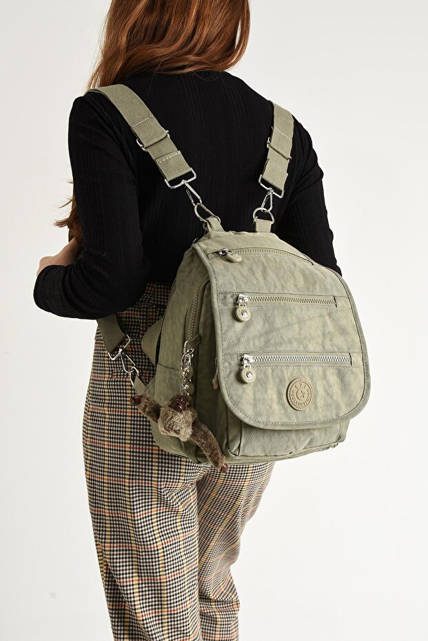 Mink Ultra Light Women's Backpack and Handbag - 571-5A