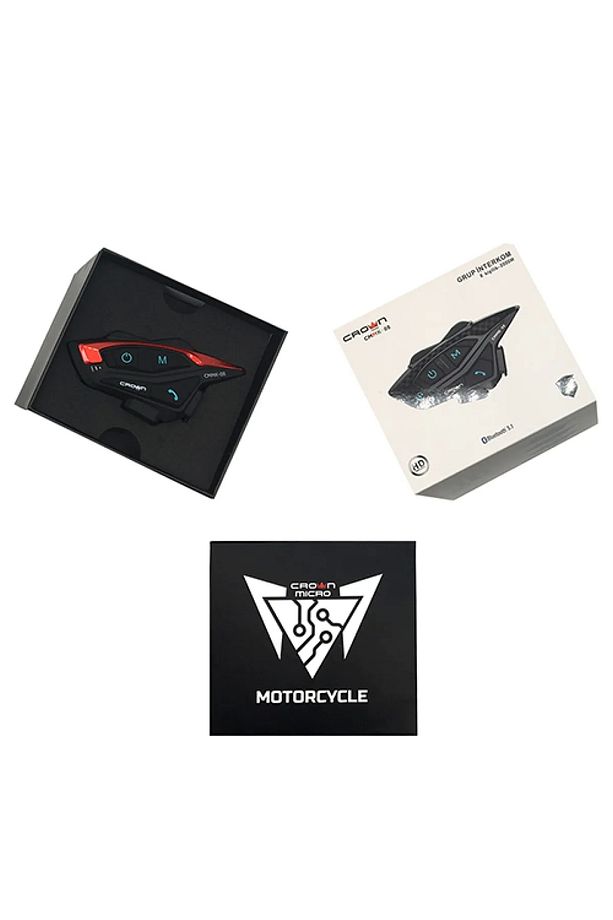 Cmmk-08 8 Kişilik Motosiklet Kask Bluetooth Intercom Seti - 6