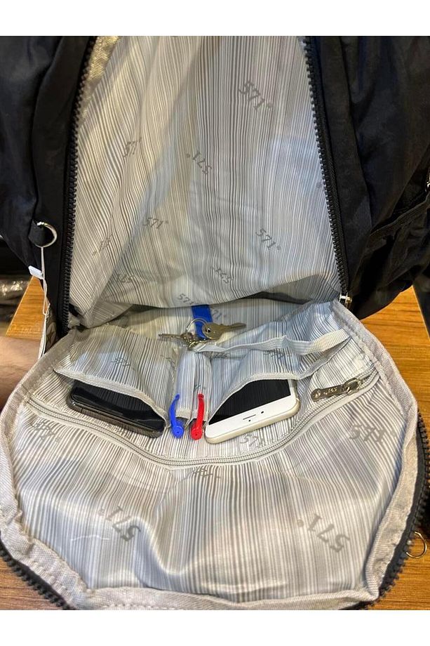 Ultra Hafif Sırt Çantası Okul Seyahat Unisex Taba (Model: 571-1C) - 5