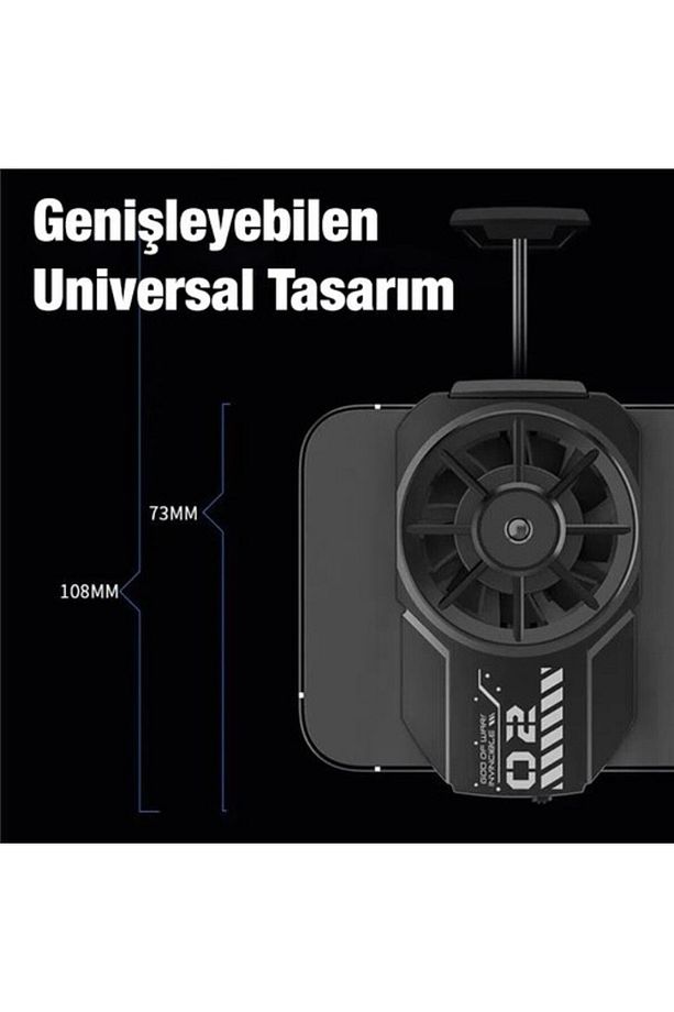 Fl-a2 Hava Soğutmalı Cep Telefon Soğutma Fanı Radyatör Soğutucu - 6