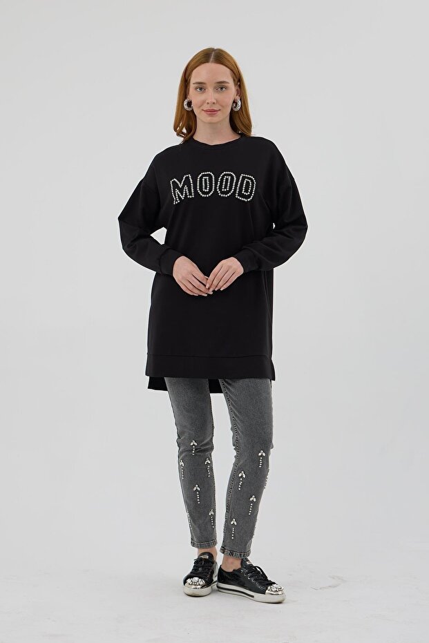 MM21.0302 MOODBASIC STONE MOOD TUNIC - 1