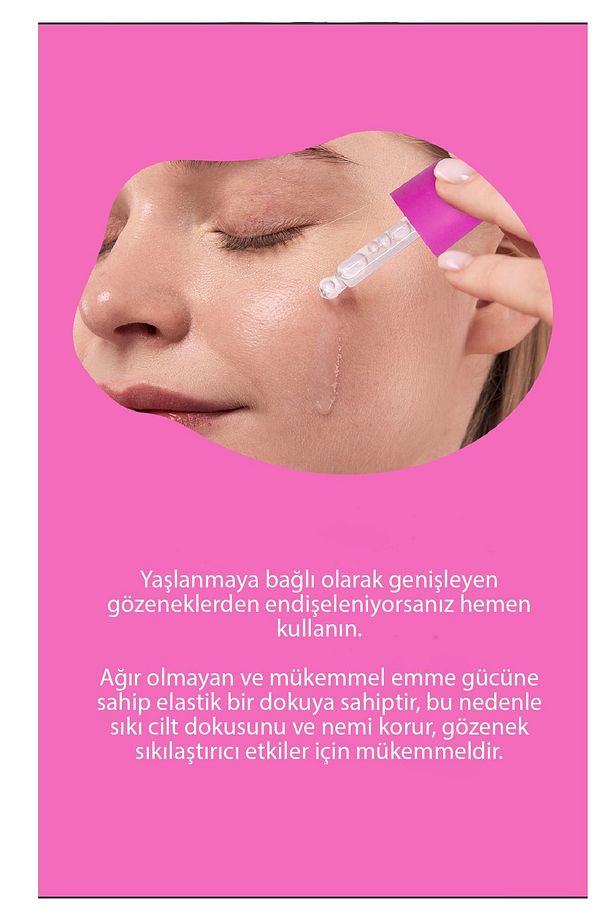 Gözenekli Ciltler İçin Hibiscus Ve Kolajen İçeren Pore Serum - 6
