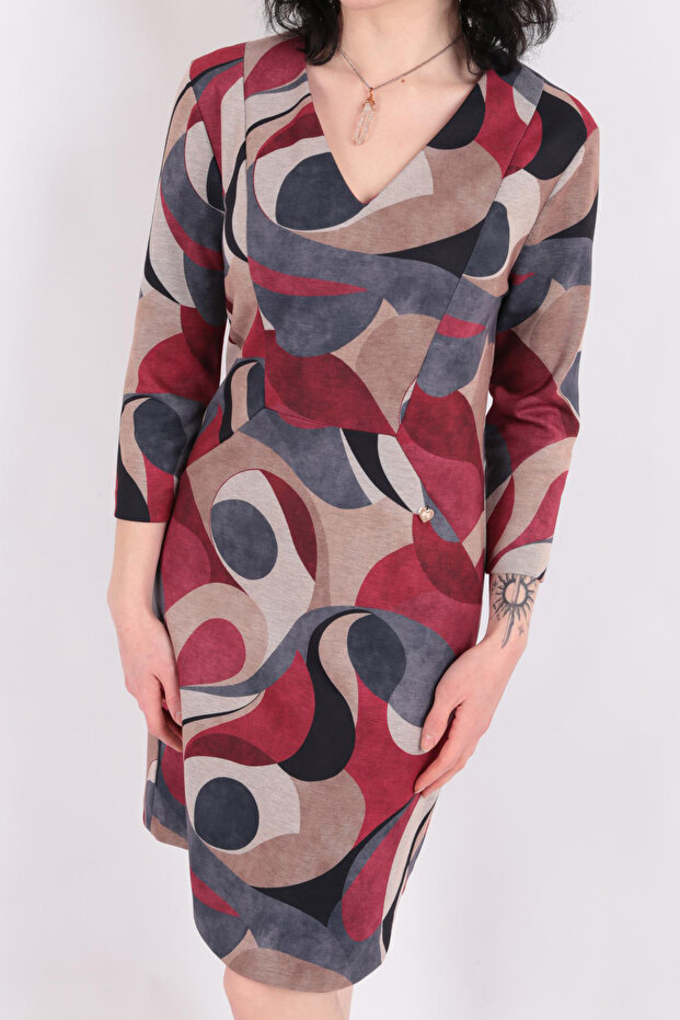 62114 Kadın Elbise - 5