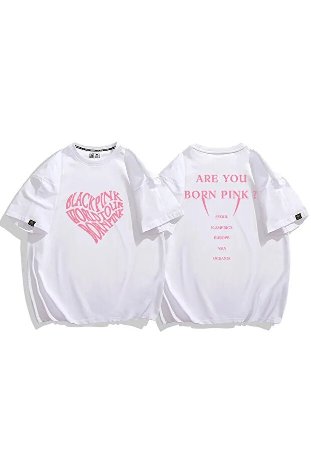 Blackpink Born Pink Group T-Shirt Unisex Model 2