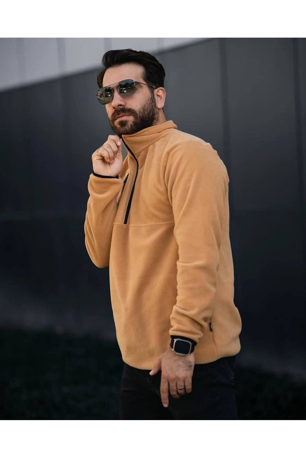 Yarım Fermuar Polar