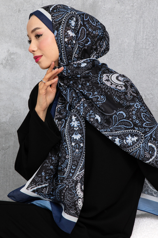 Retro Ethnic Pattern Cotton Shawl, Imported Fabric, High Quality & New Season Shawl